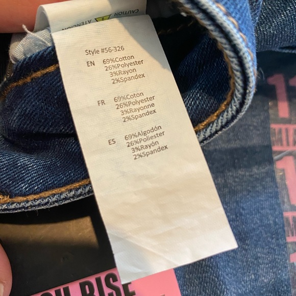 NWT $39.99 Miami SZ 11 High Rise Super Skinny - Picture 9 of 14